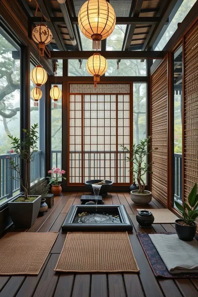 Zen Balconies Featuring Water Features - photo 2