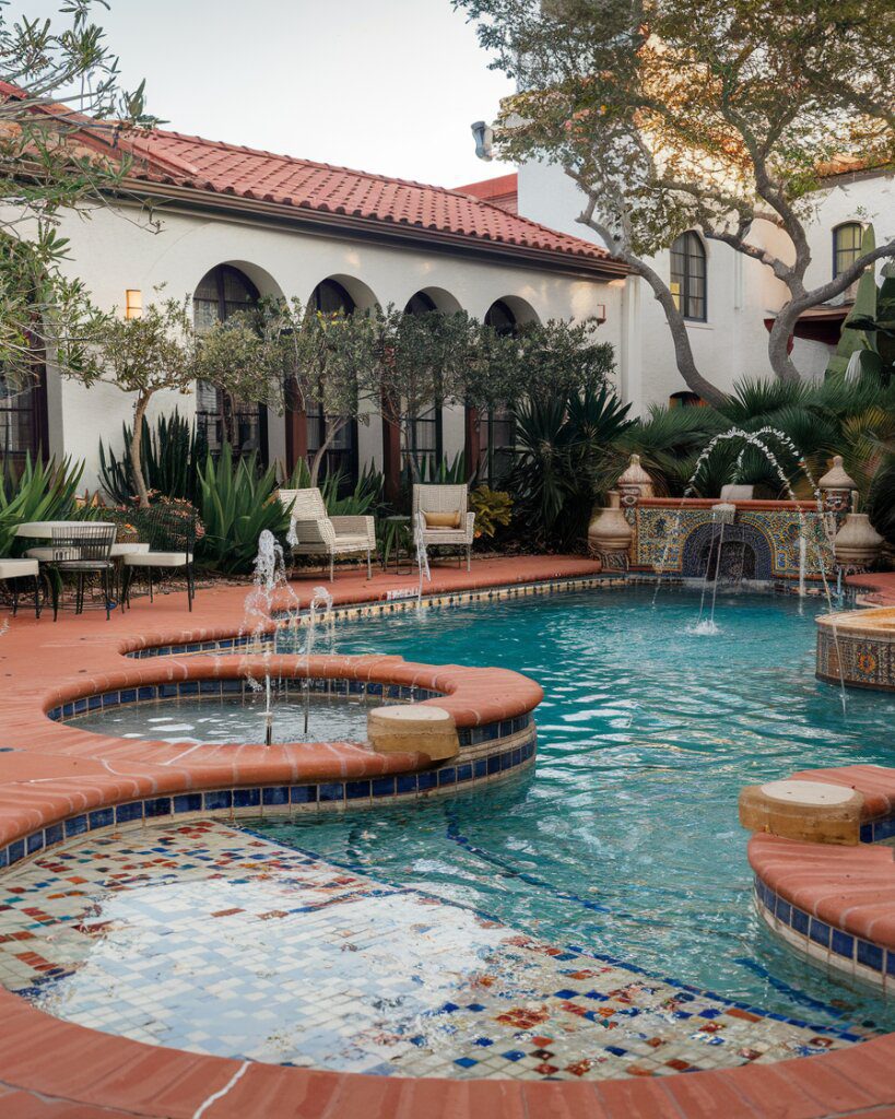 4. Classic Spanish Revival Pool Style - photo 2