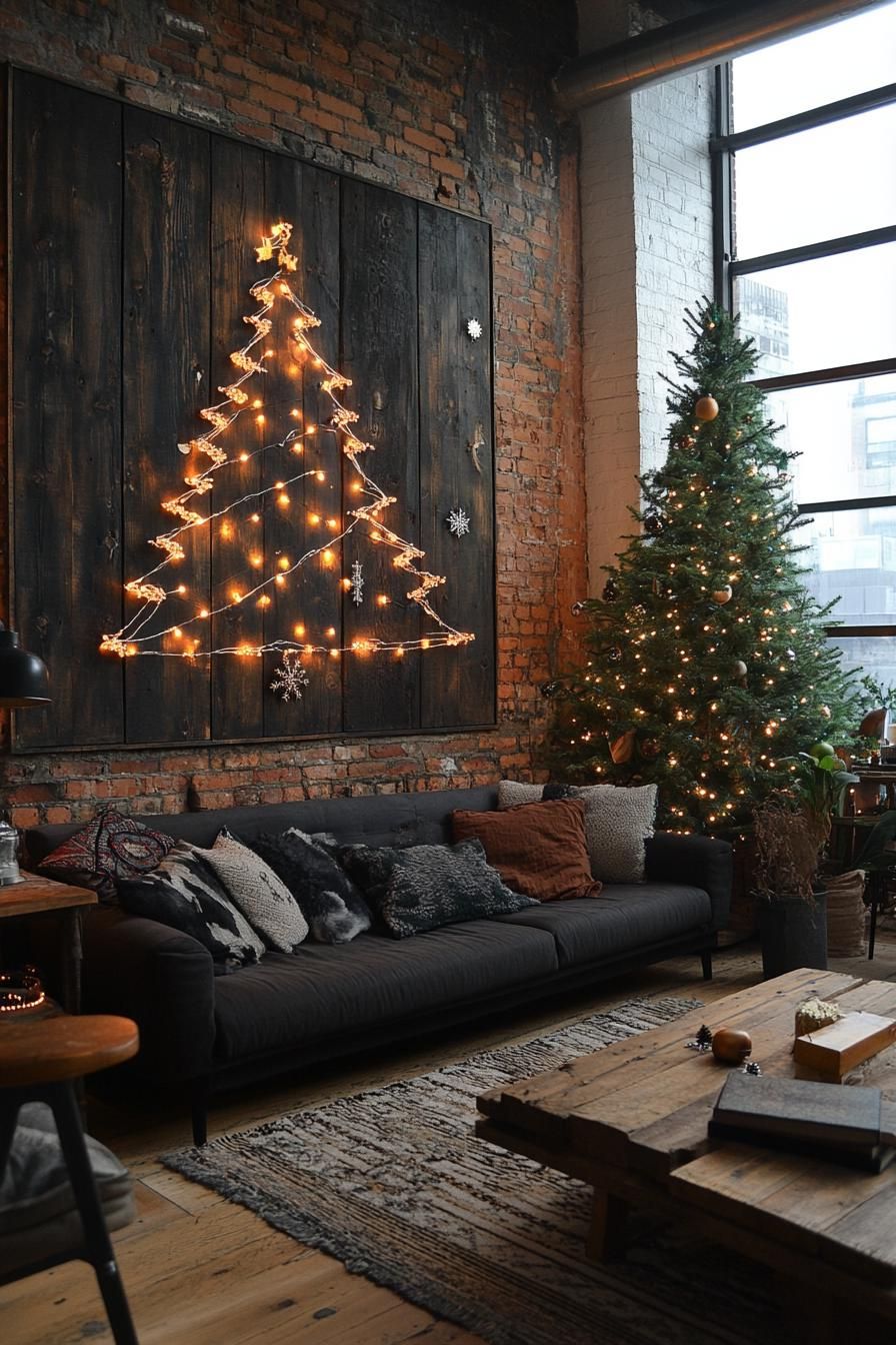 8. Twinkling String Light Tree Ideas