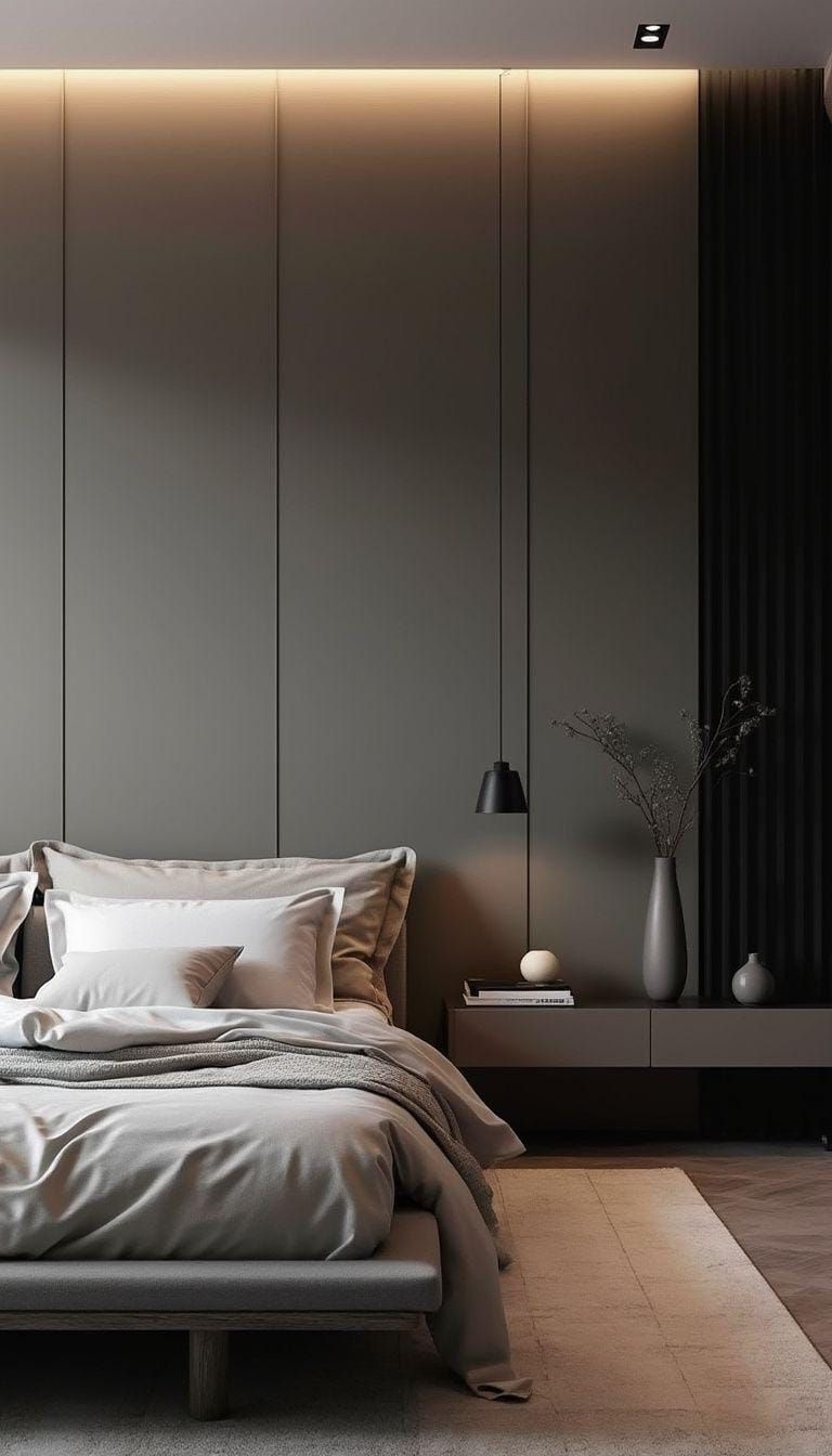 7. Monochrome Rooms in One Color Family