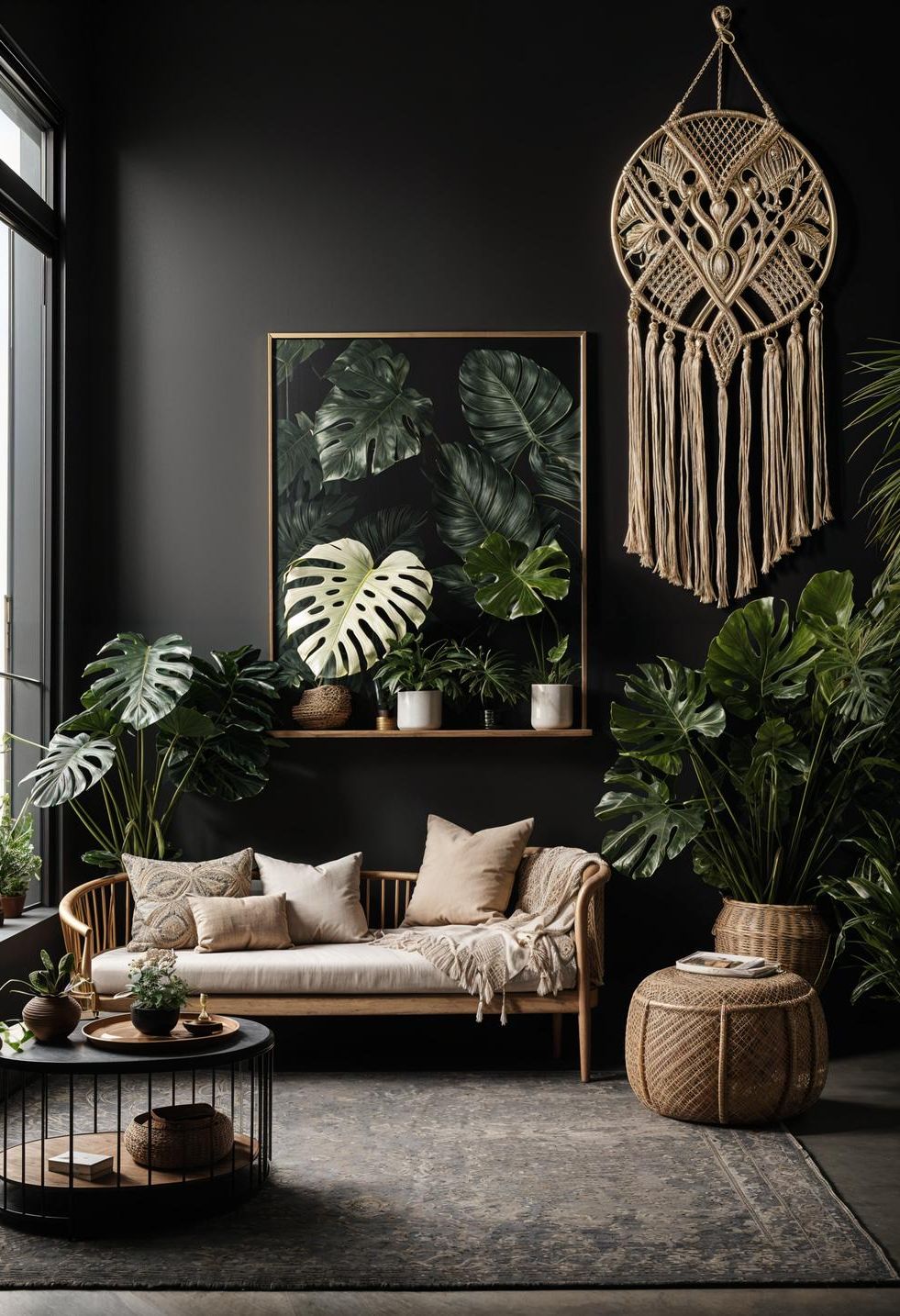 17. Calming Dark Boho Retreat - photo 2