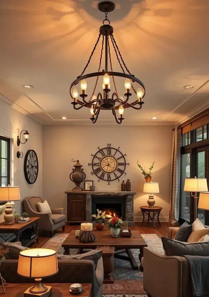 Vintage Lighting for a Cozy Rustic Feel - photo 2