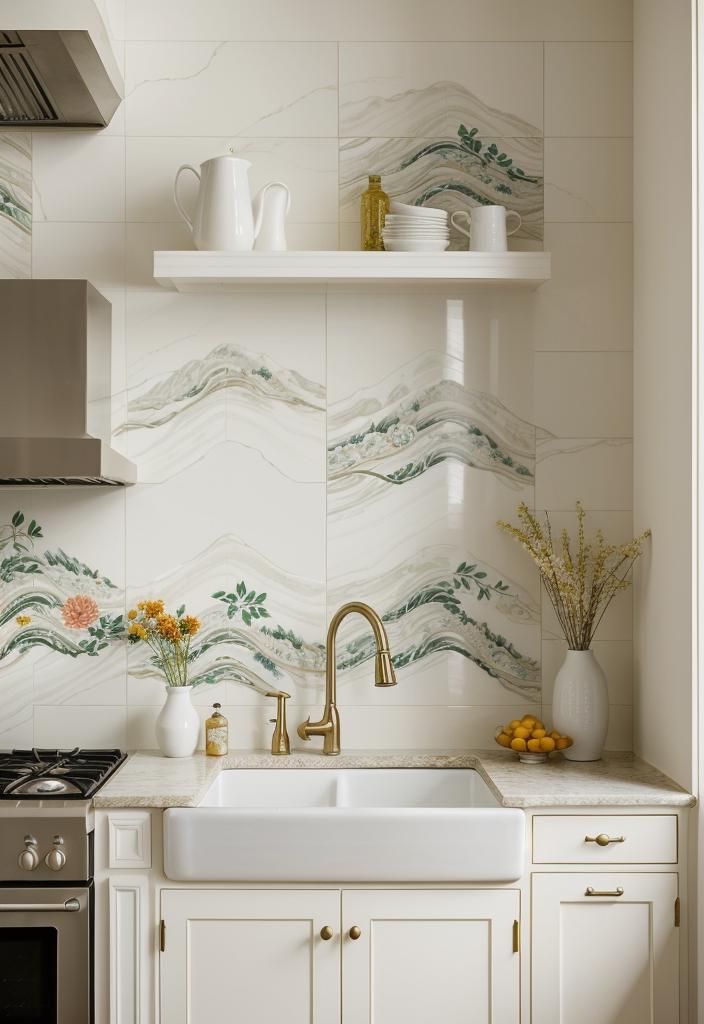 5. Artisan Porcelain Tile Designs