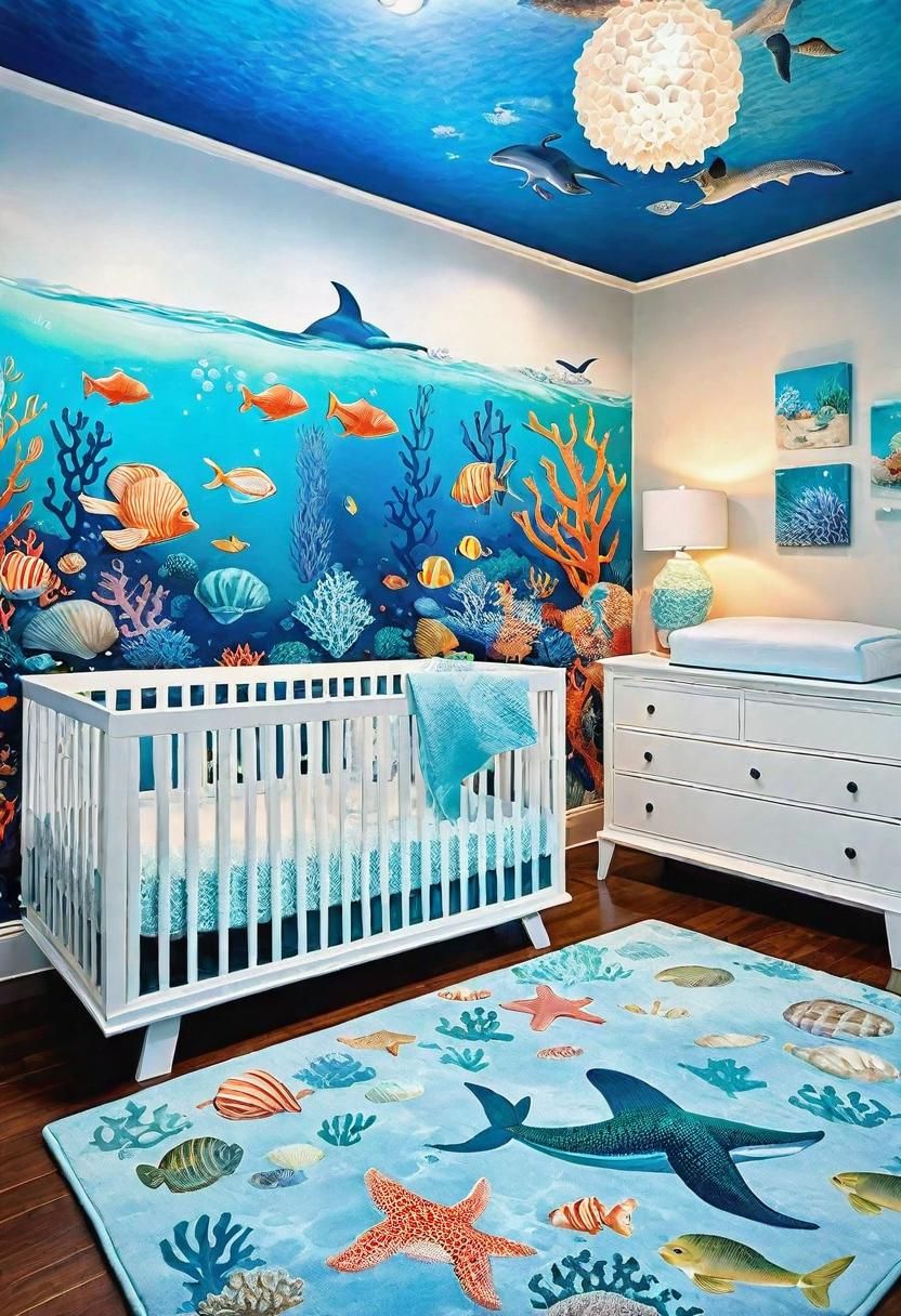 7. Ocean-Themed Nursery Decor Ideas