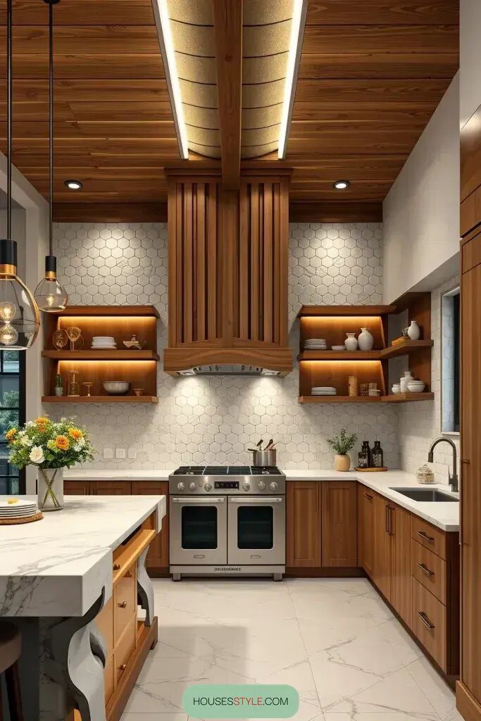 Modern Kitchen Design: Adding Style with Geometric Shapes and Sleek Lines - photo 2