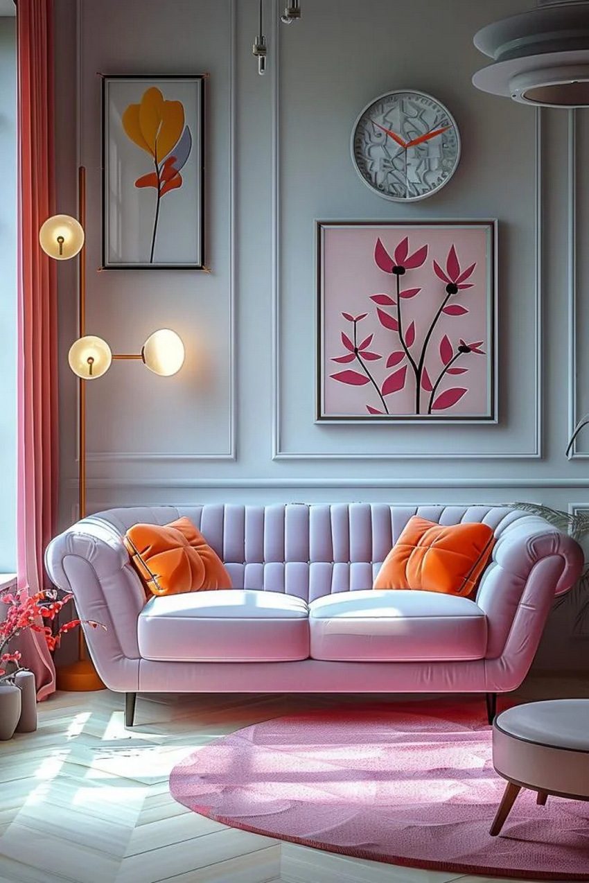 9. Soft Pastel Decor Touches - photo 3