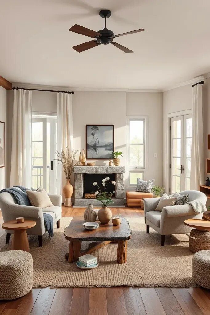 Where Warm Minimalism Collides With The Rustic Style - photo 2