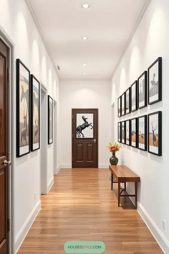 Modern Gallery Walls For Stylish Hallways