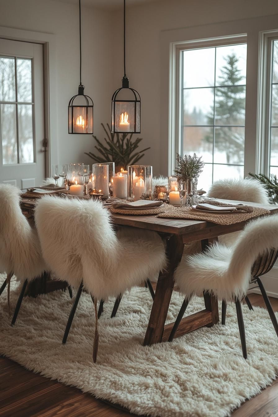 11. Cozy Hygge Christmas Table Ideas - photo 3