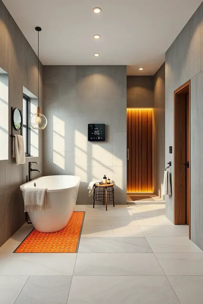 Underfloor Heating for Year-Round Bathroom Comfort