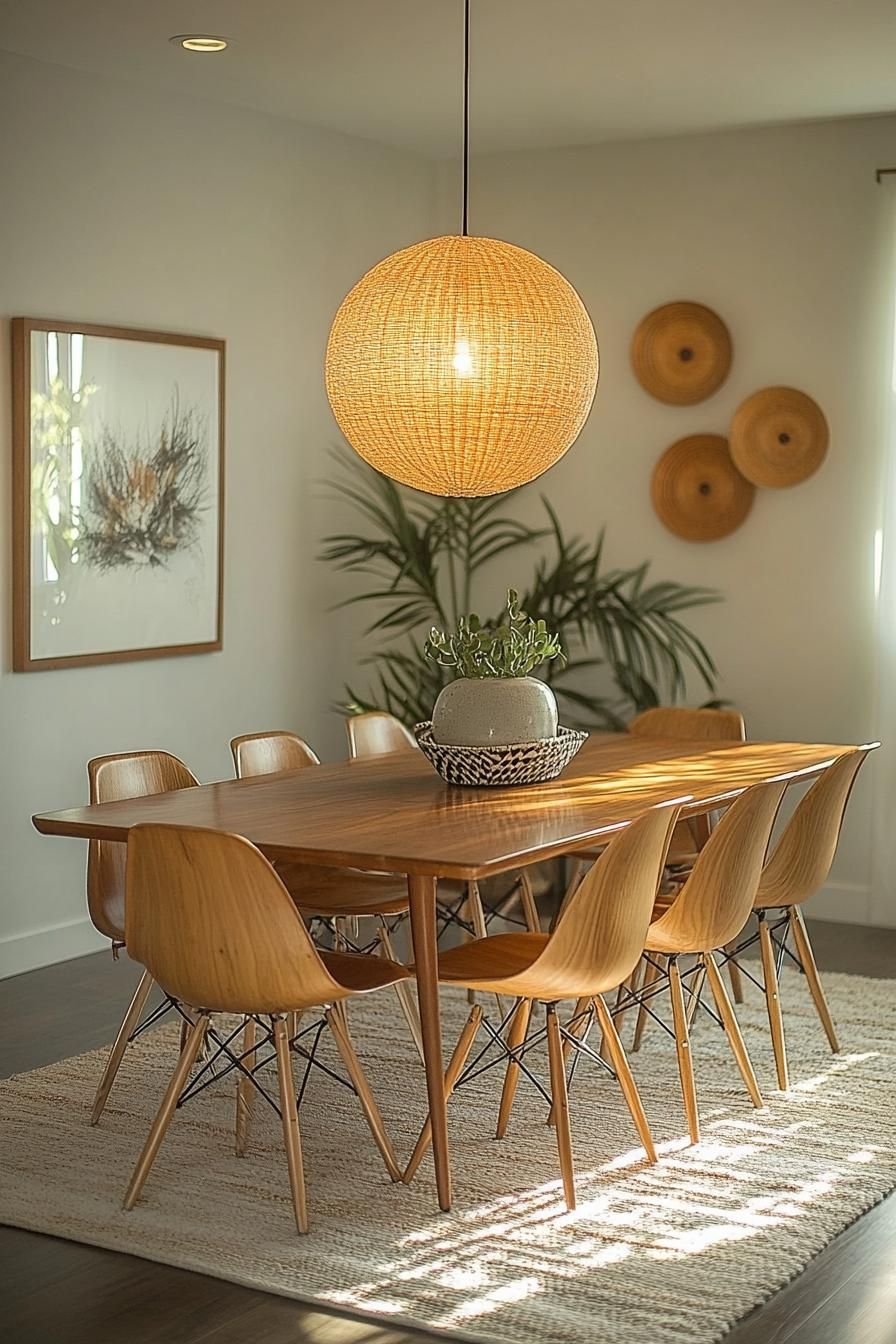 20. Mixing Wood Tones at the Table - photo 3