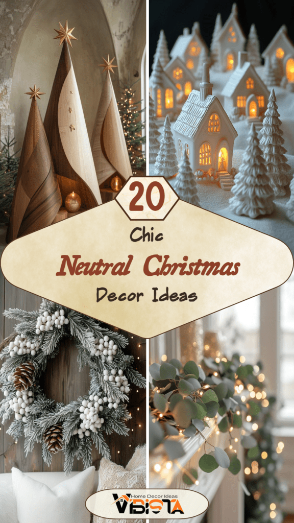 20 Chic Neutral Christmas Decor Ideas You’ll Love