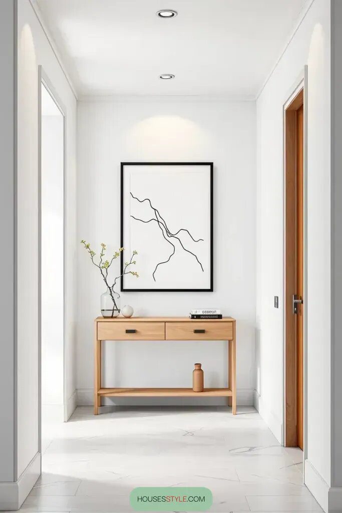 Minimalist Wall Art for Wide Hallways - photo 2