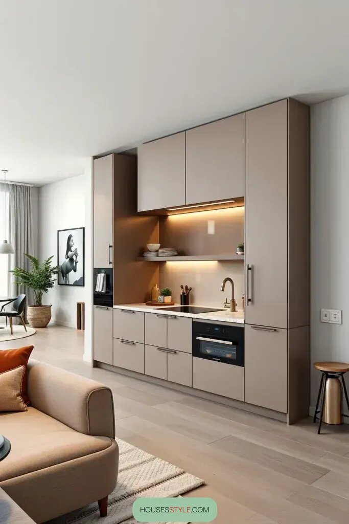 Kitchens Designed to Blend Into the Wall - photo 2
