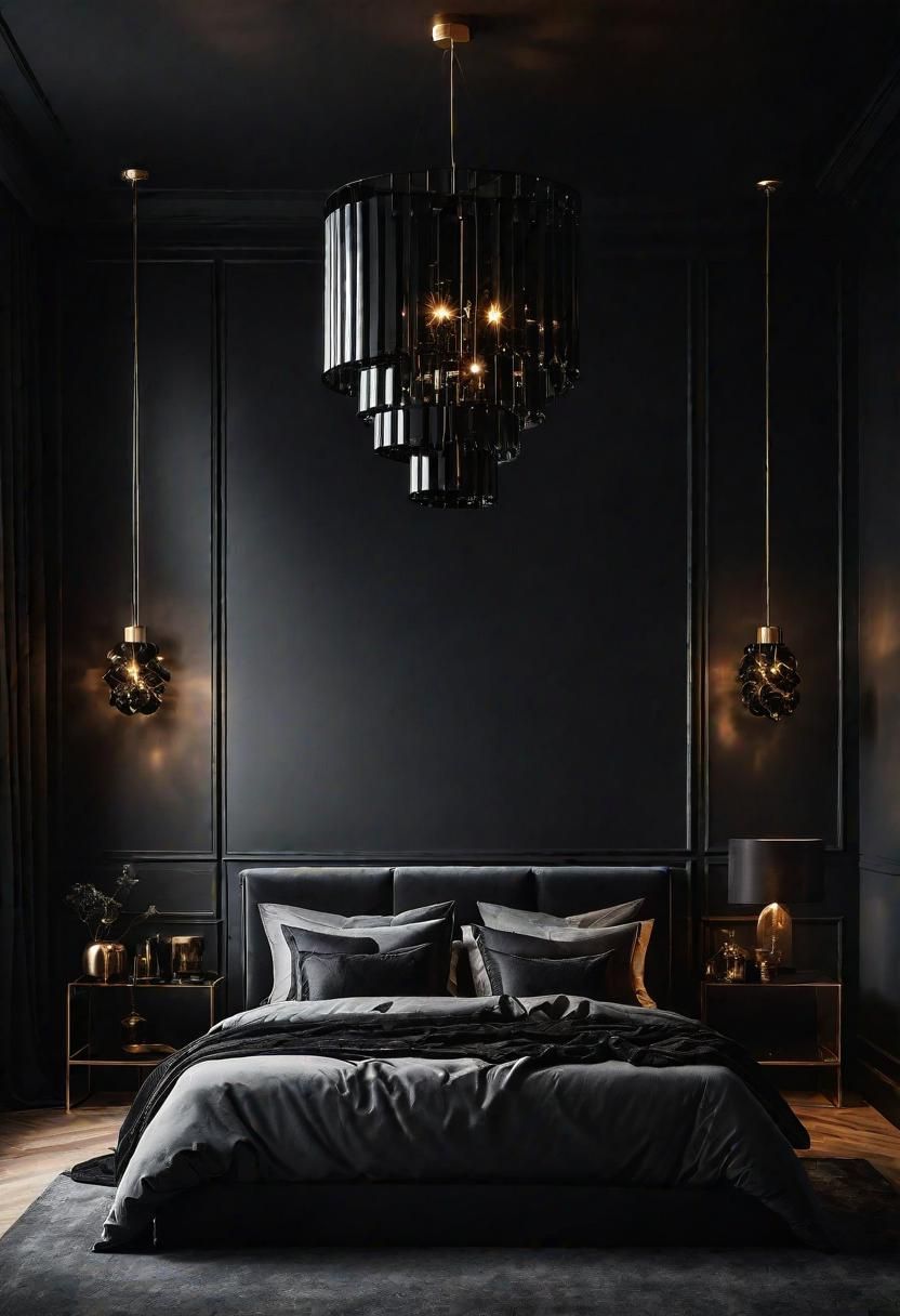 16. Statement Black Light Fixtures