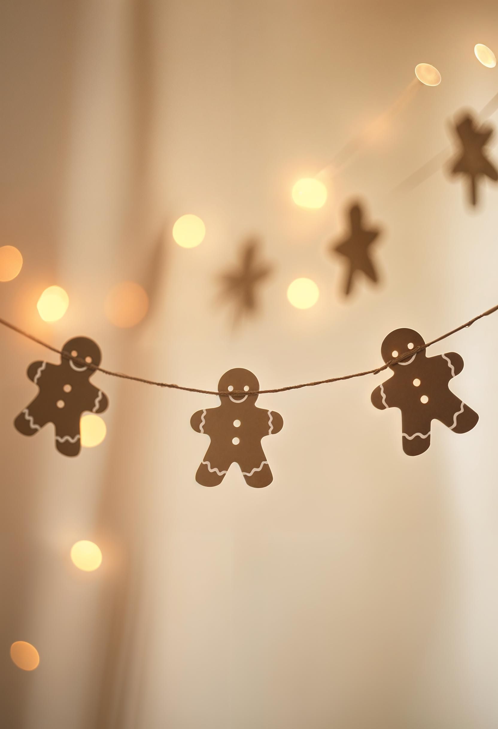 10. Rustic Gingerbread Man Garlands - photo 2