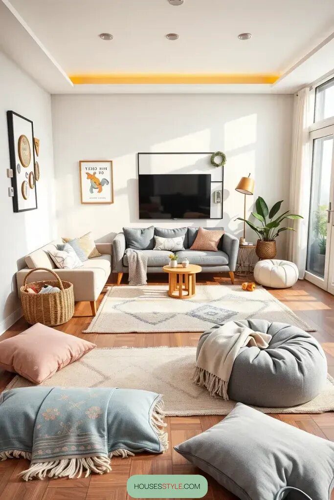 Designing A Kid-Friendly Small Living Room - photo 2