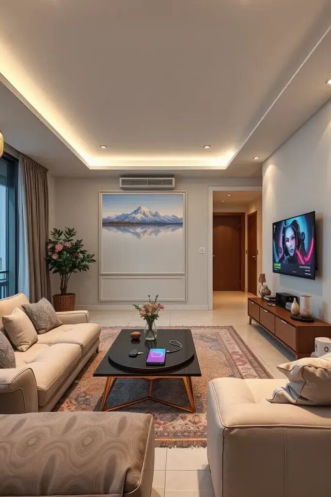 How Smart Technology Fits Into Modern Living Rooms
