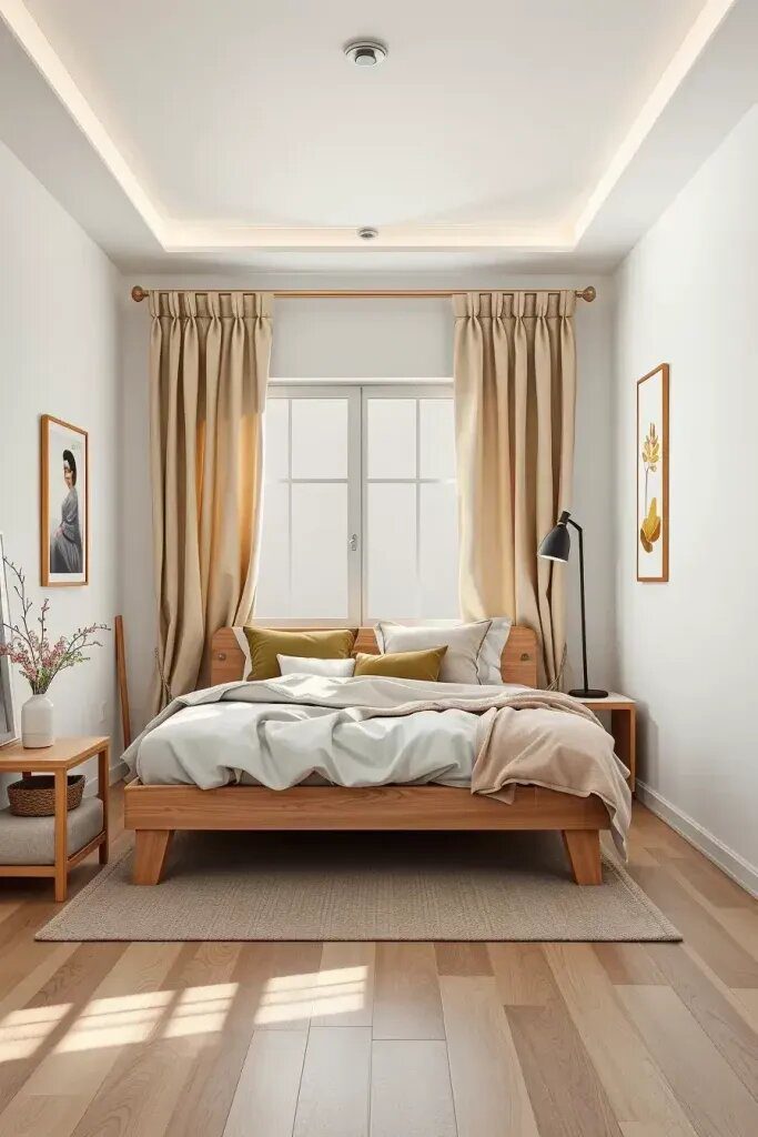 1. Cozy Japandi Color Schemes for Small Bedrooms