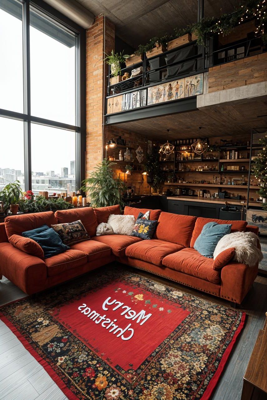 18. Holiday Throw Rugs for Apartments - photo 4