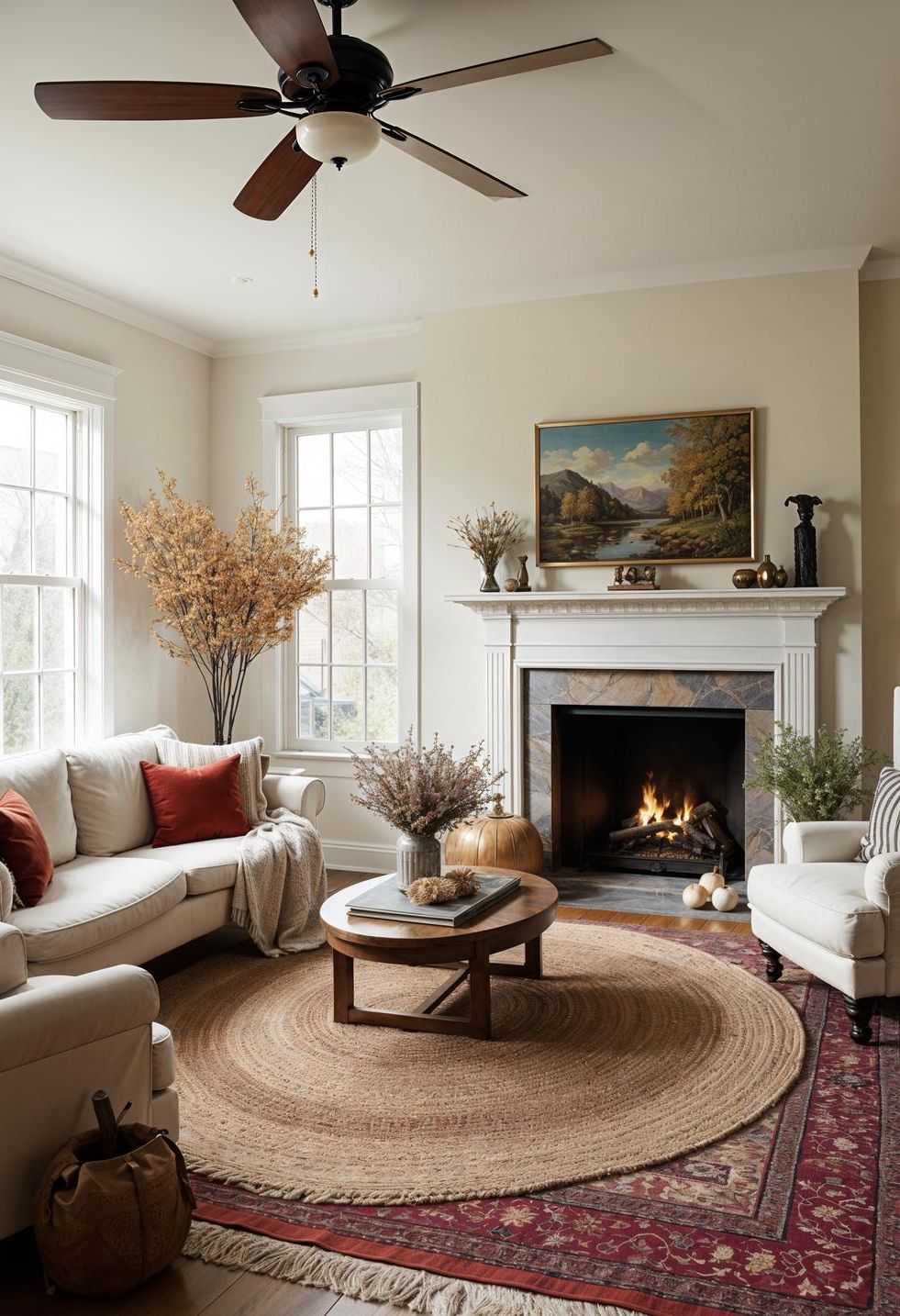 13. Tips for Layering Rugs This Fall - photo 3