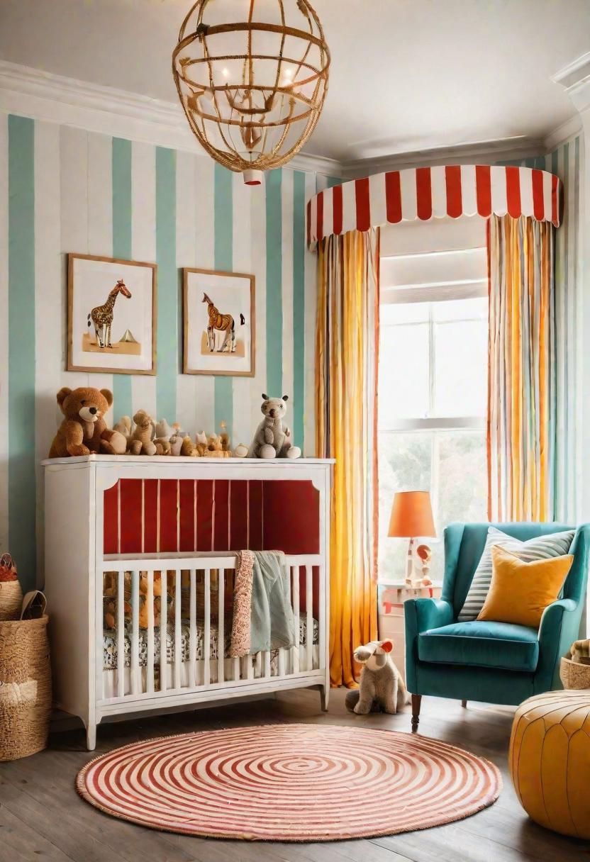 25. Vintage Circus Nursery Decor