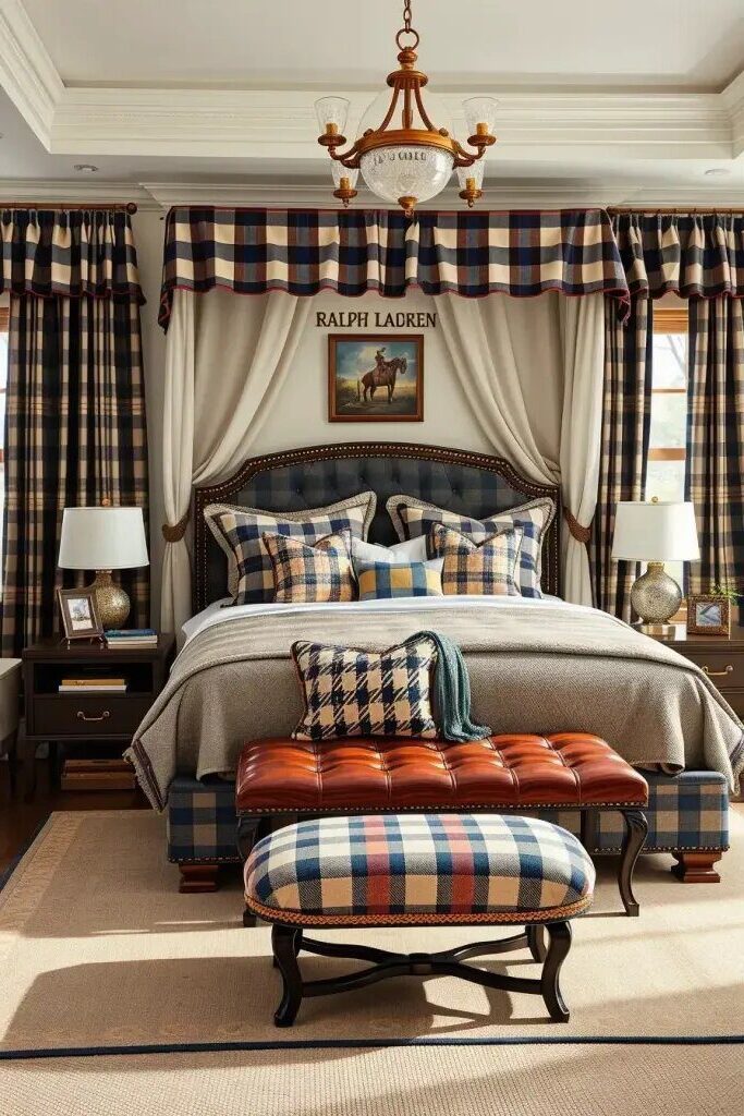 Houndstooth and Glen Plaid Soft Goods for a Refined Look