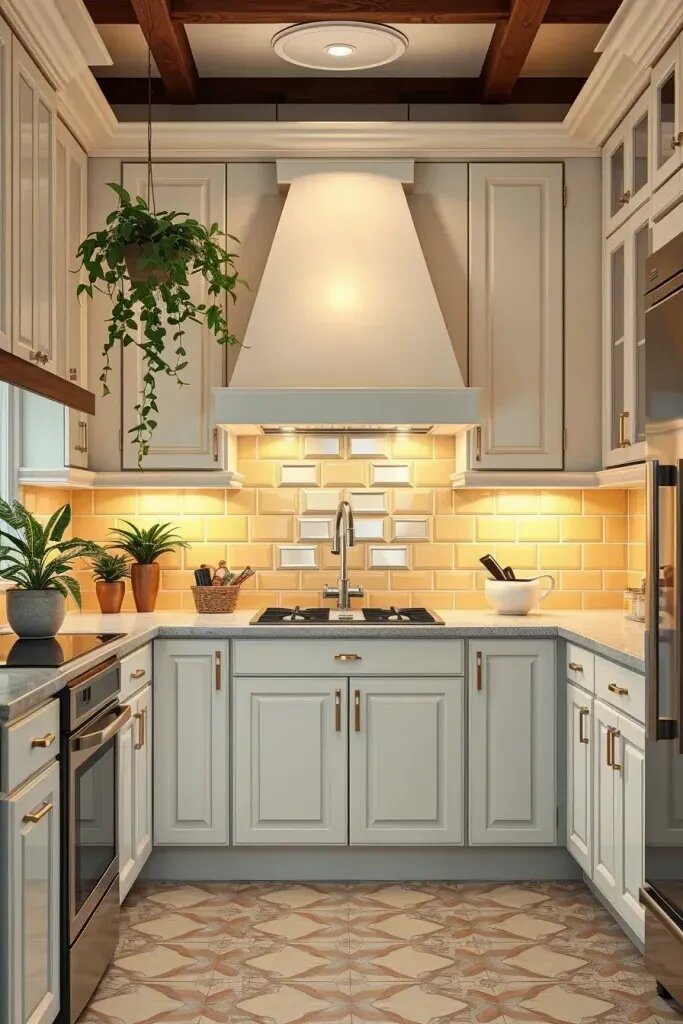 Glossy Butter Yellow Backsplash Tiles For Extra Shine - photo 2