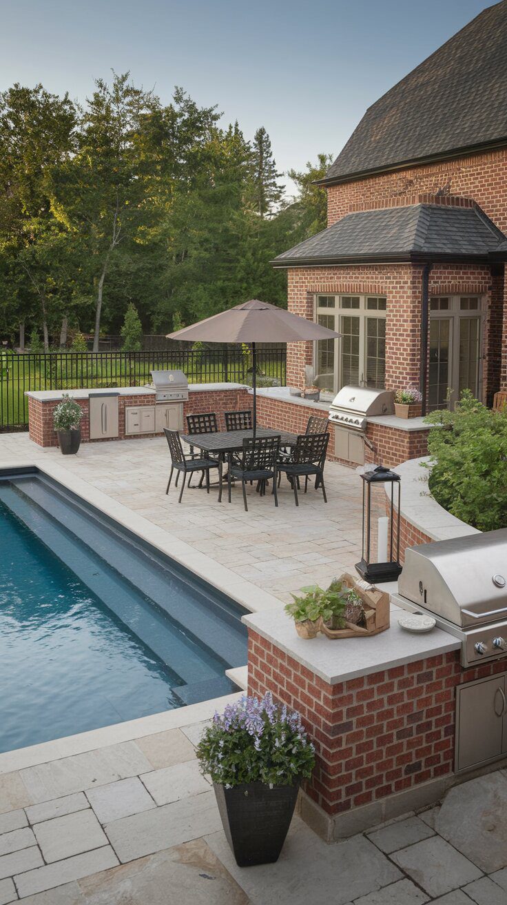 Backyard Pools with Outdoor Kitchens and Dining - photo 2