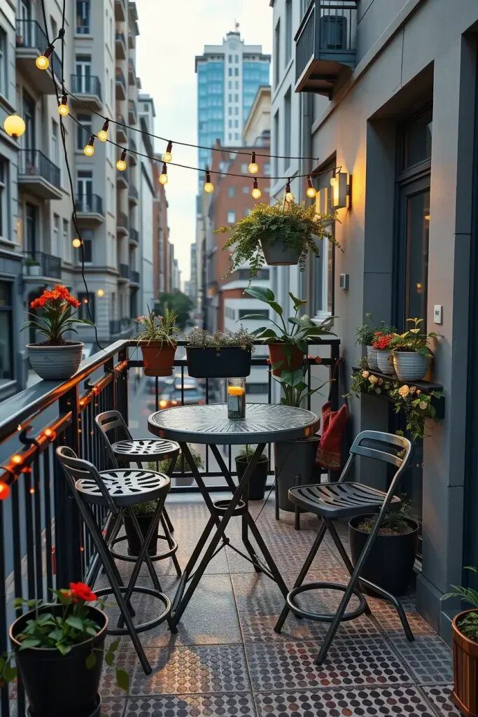 City Balcony Dining For Urban Living - photo 2