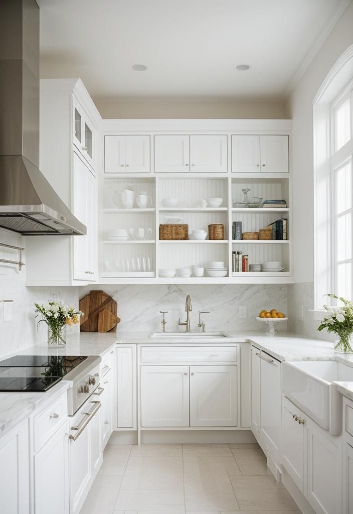 26. Kitchen Wall Built for Cookbooks