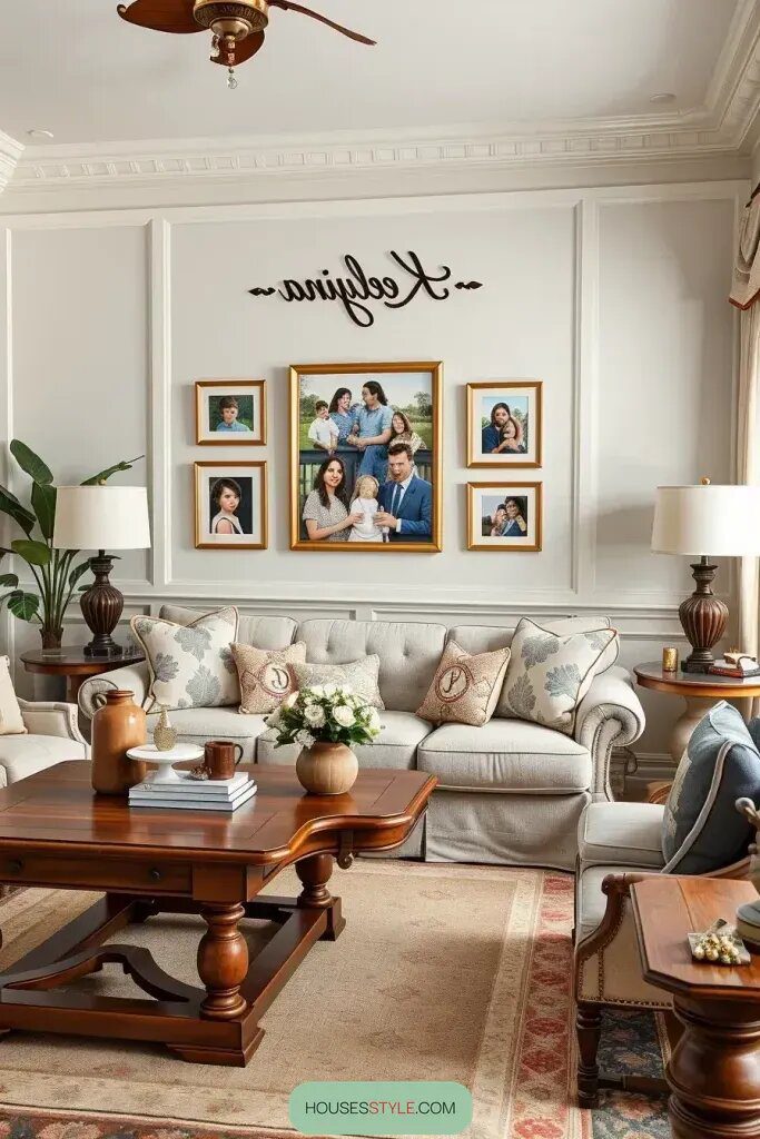 Personalized Touches Like Monograms and Custom Diagrams