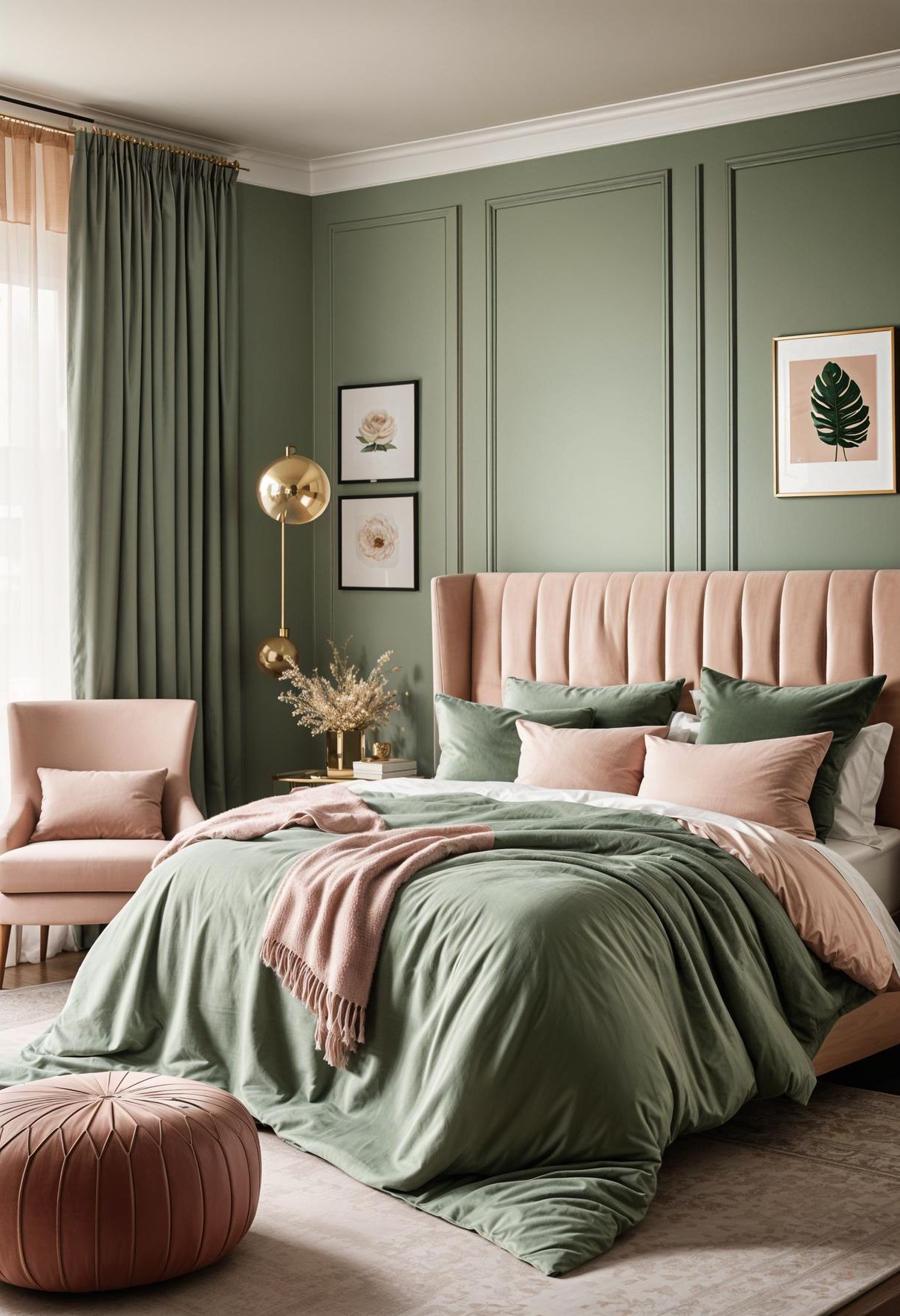 20. Layered Textures in Sage and Blush - photo 2