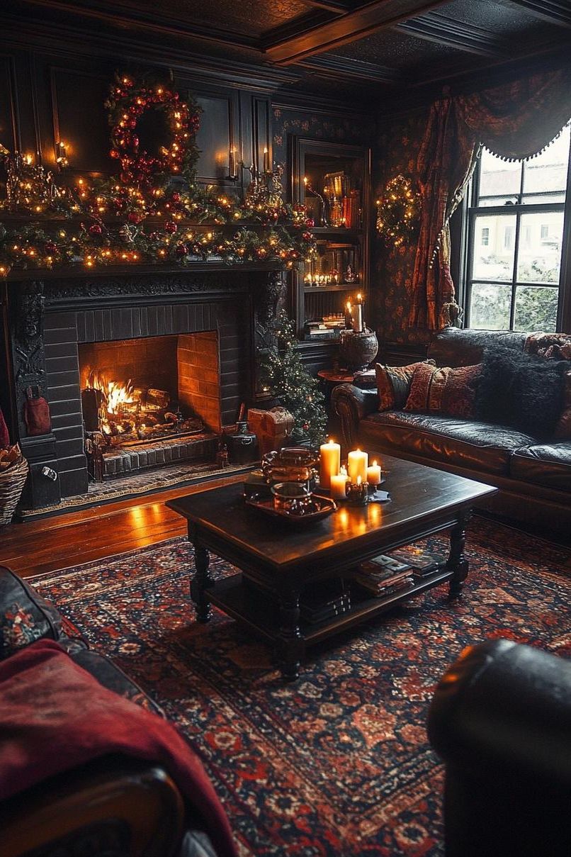 3. Moody Clove and Leather Candles