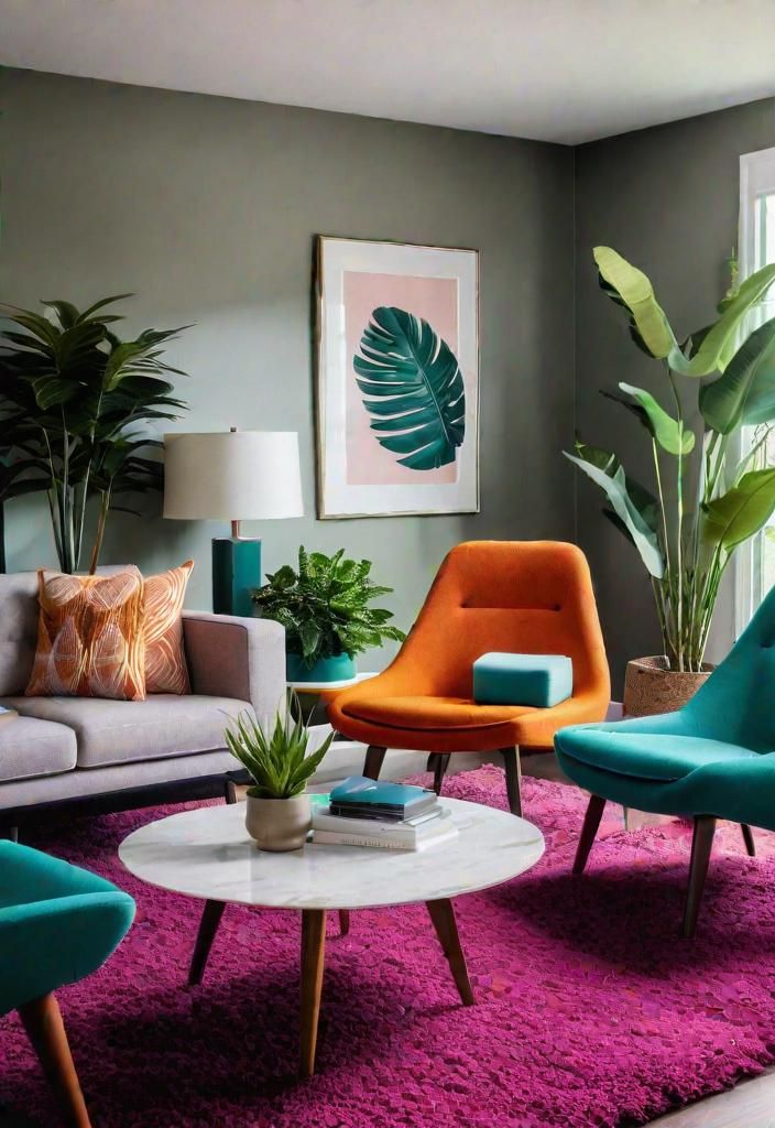 19. Bold Pop Color Shag Rugs