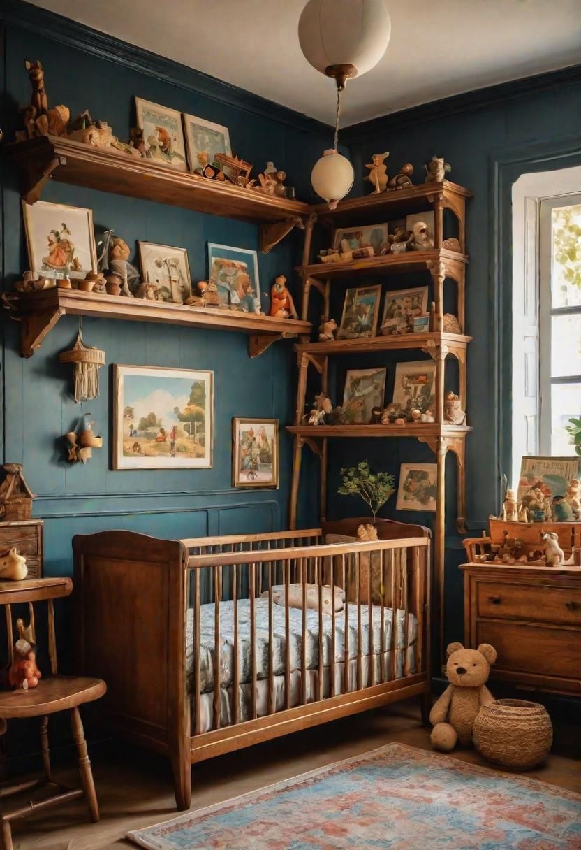 4. Whimsical Storybook Nursery Decor