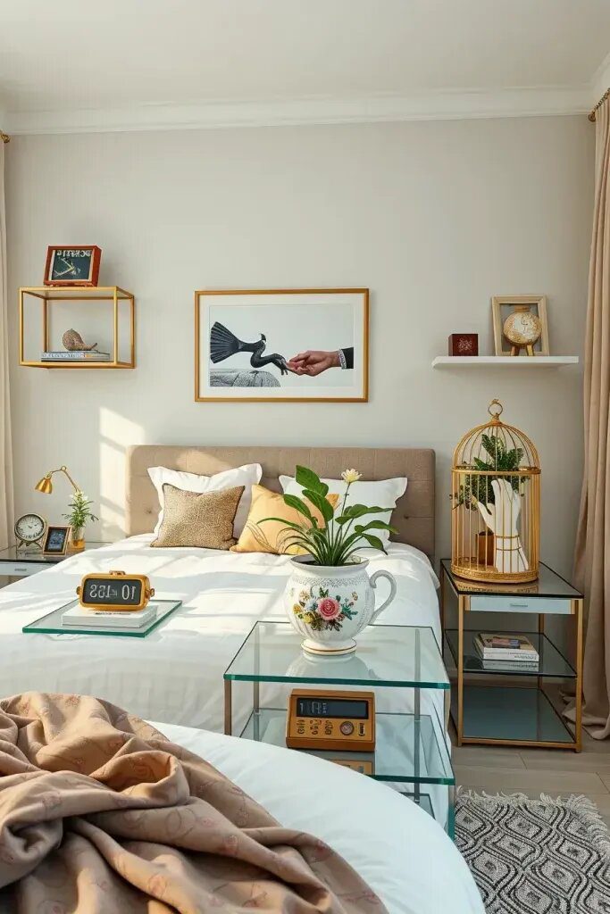 Bedside Decor Built From Unexpected Object Pairings - photo 2