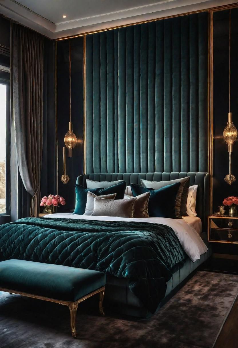 15. Plush Velvet Wall Panels - photo 2