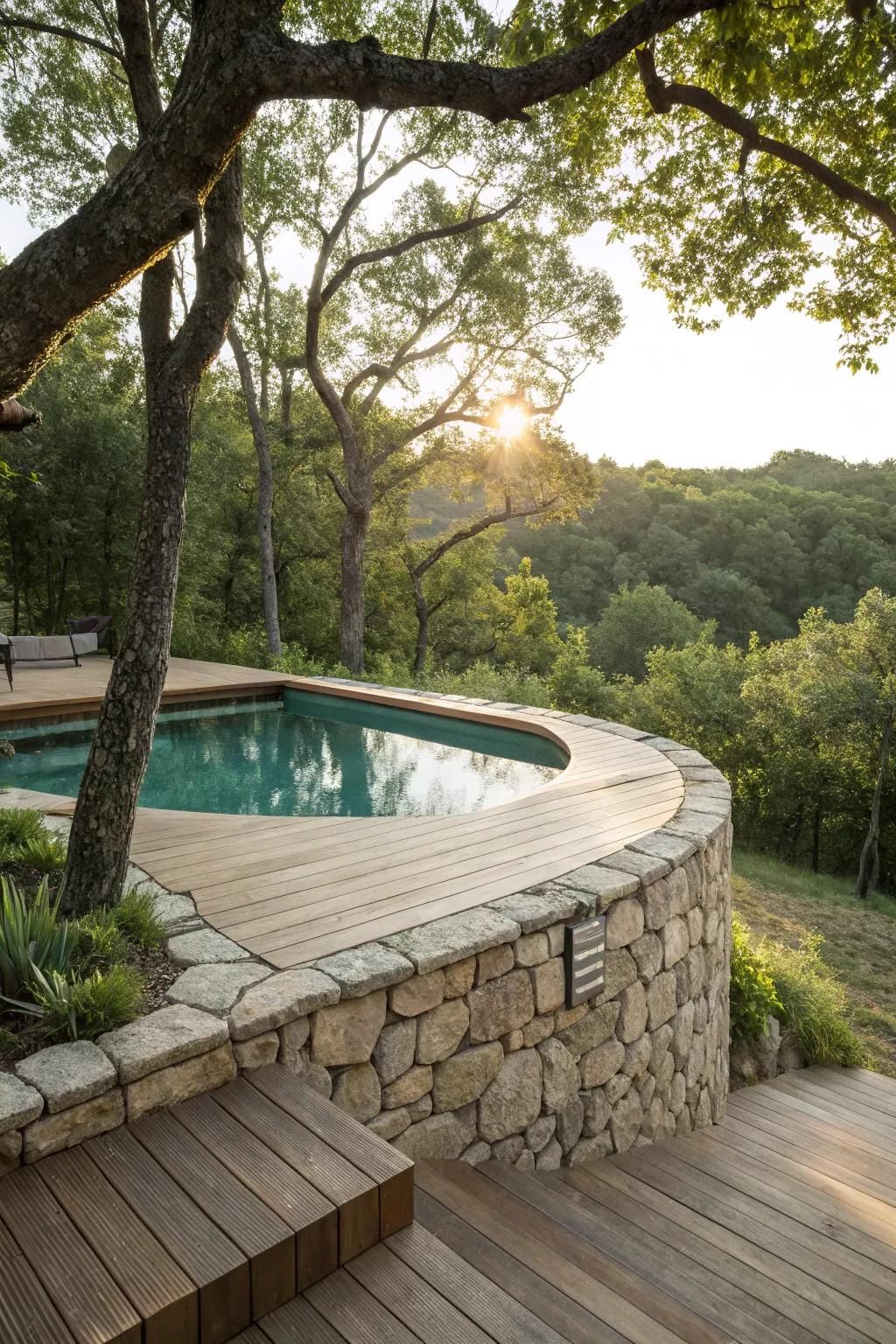 Mixing Stone and Wood Textures