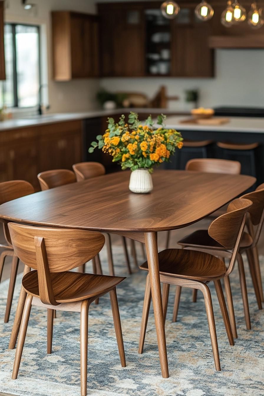 1. Elegant Dining Set Design Trend