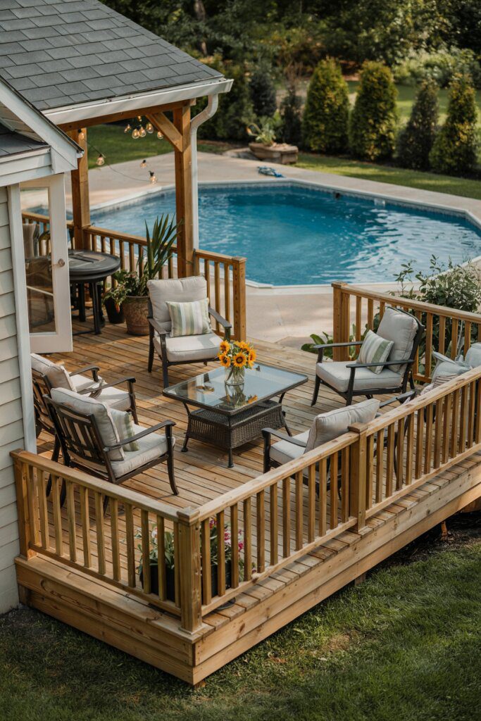 8. Deck Extension Off the Back Porch