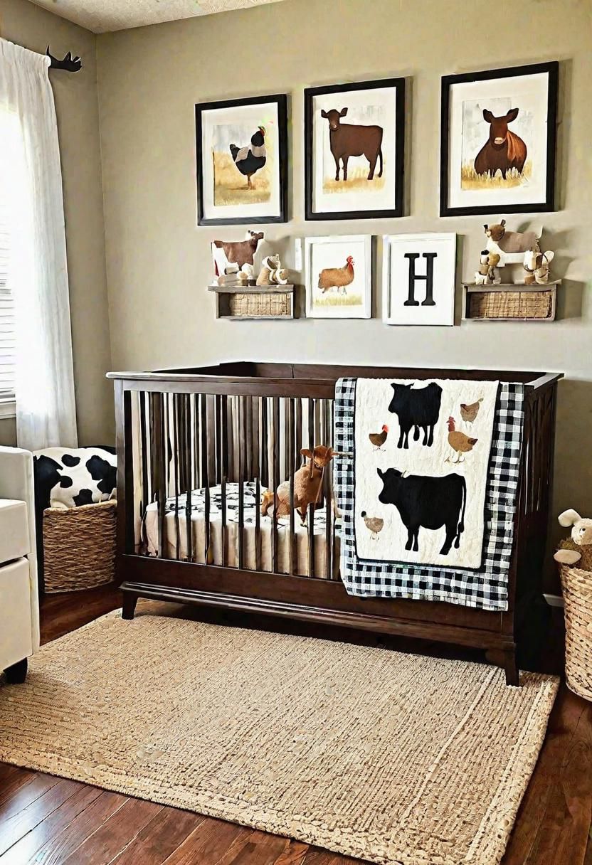 24. Farm-Themed Nursery Decorating Ideas