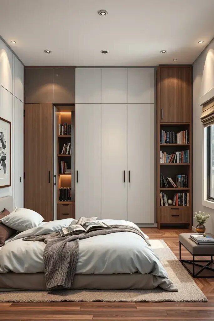 Bedrooms With Hidden Doors and Secret Alcoves