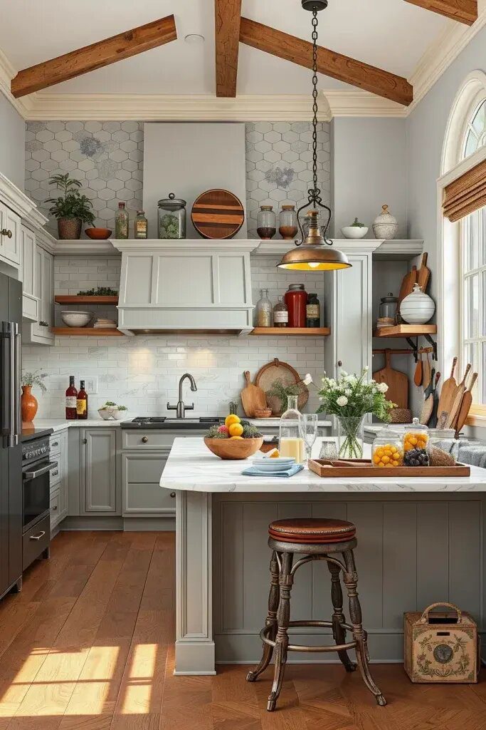 Antique Finds That Add Character to a Kitchen