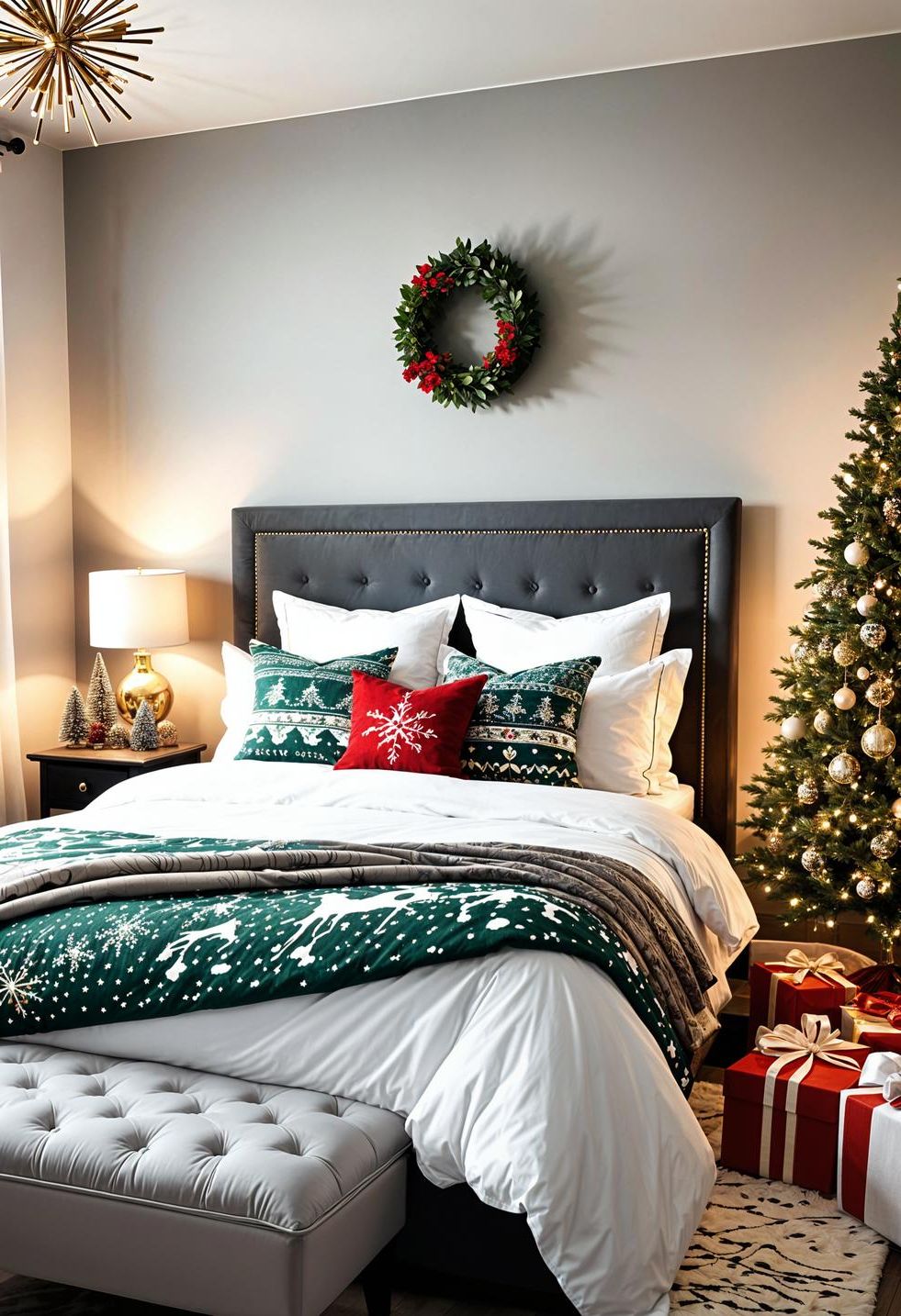 4. Decorative Holiday Pillow Showcase