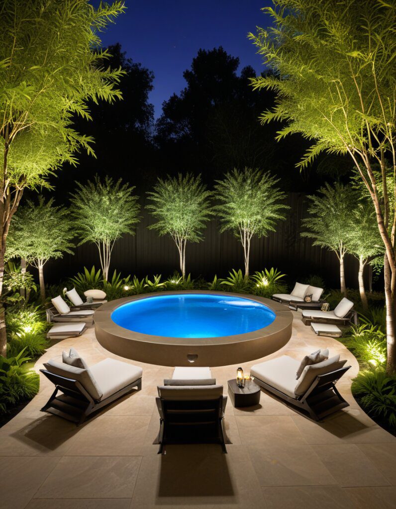 Round Pool Styles for a Backyard Oasis