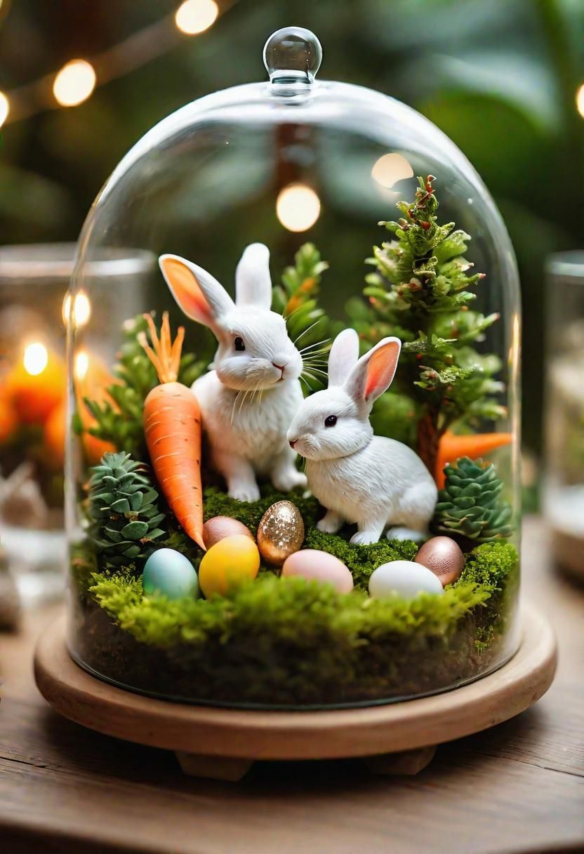 9. DIY Bunny Terrarium Ideas