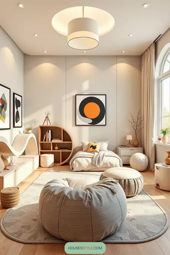 Designer Kids' Rooms With Sculptural Furniture - photo 2