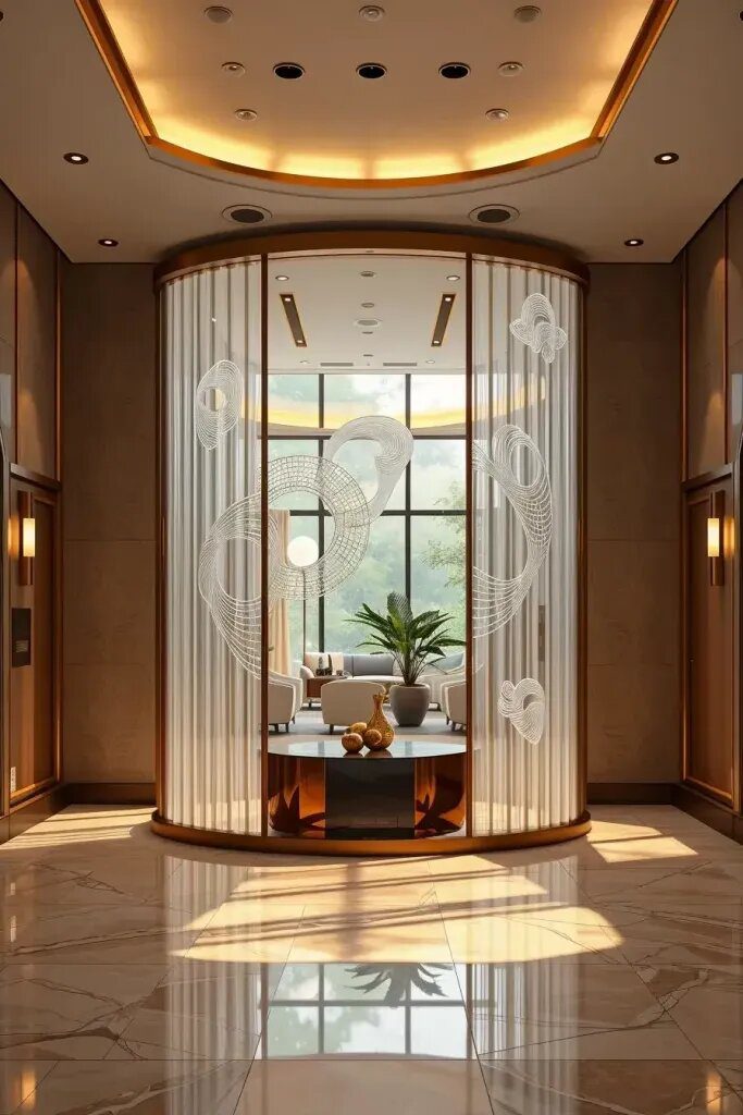 Glass Partitions With Artistic Impact - photo 2