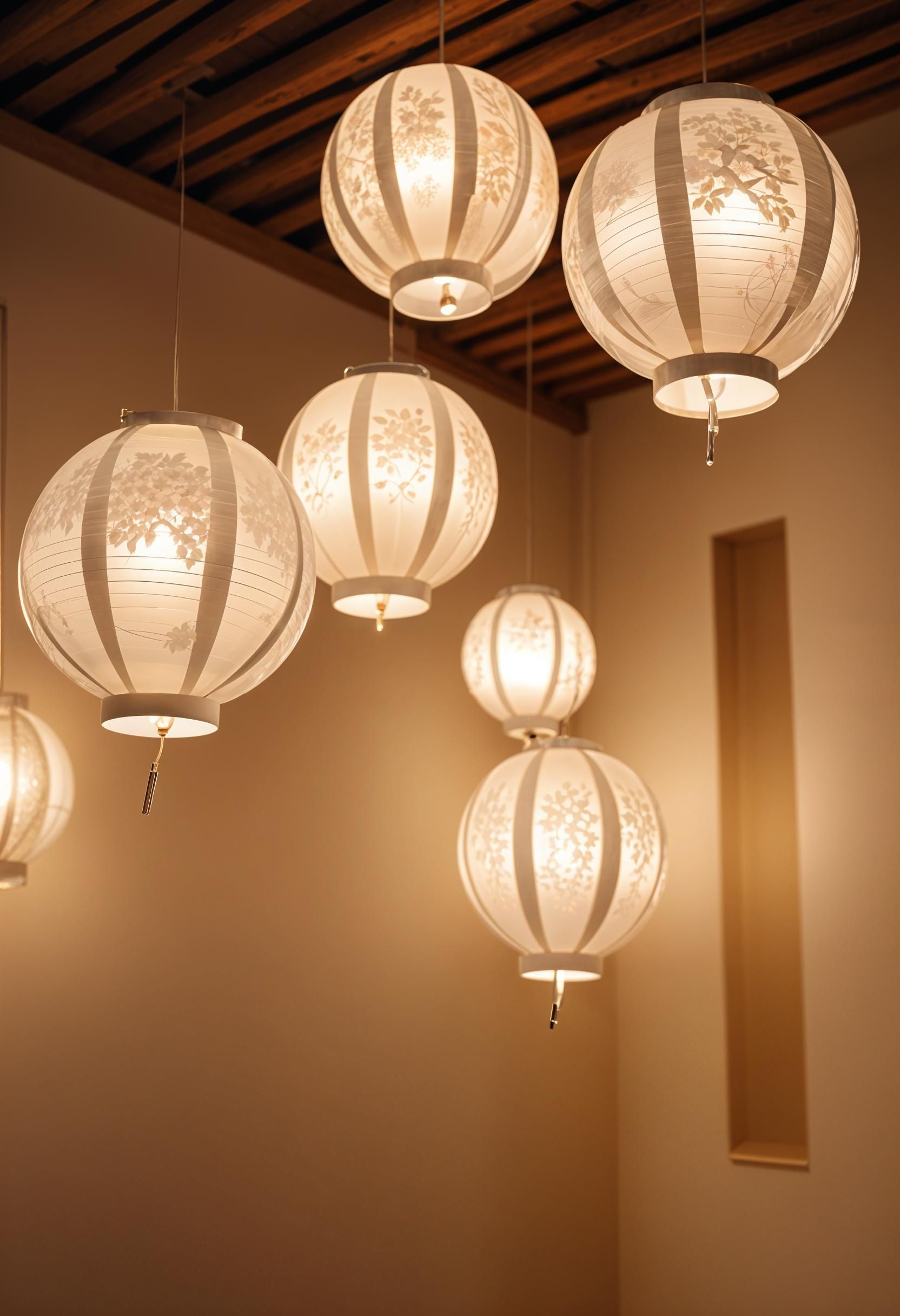 13. Detailed White Paper Lantern Designs - photo 2